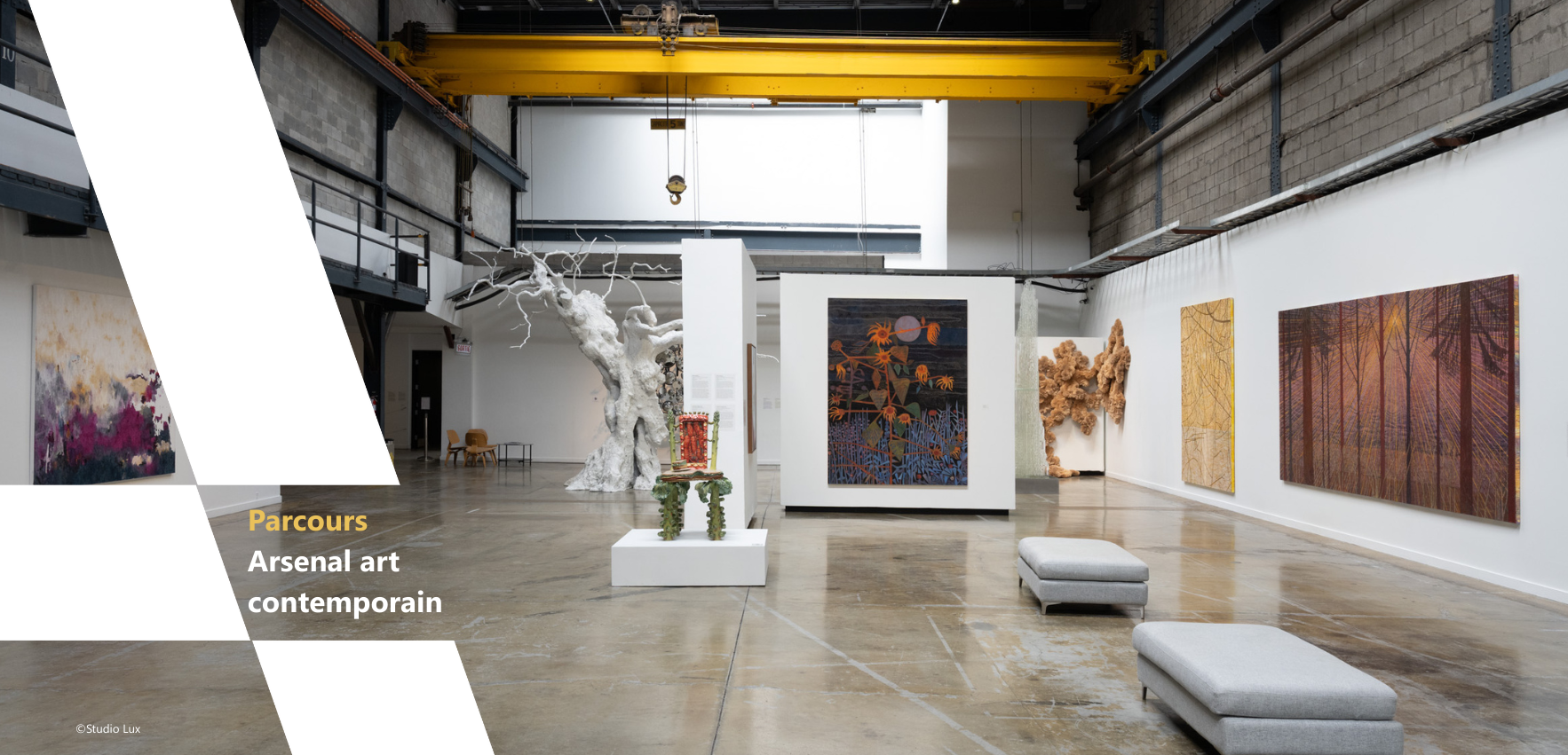 Parcours Arsenal art contemporain