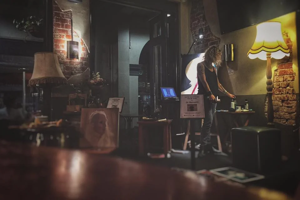Live Painting at The Balmoral Hotel