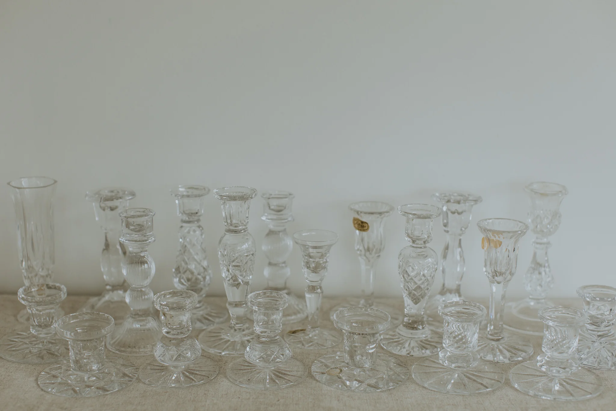 Crystal Candlesticks
