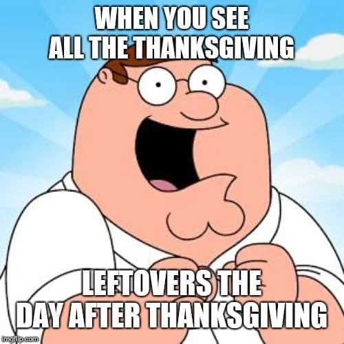 Thanksgiving Leftovers...Always Better the Second Day