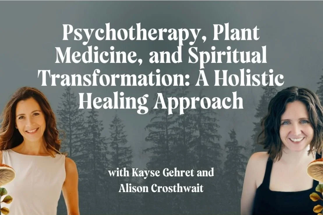 Psychotherapy, Plant Medicine, and Spiritual Transformation: A Holistic Healing Approach