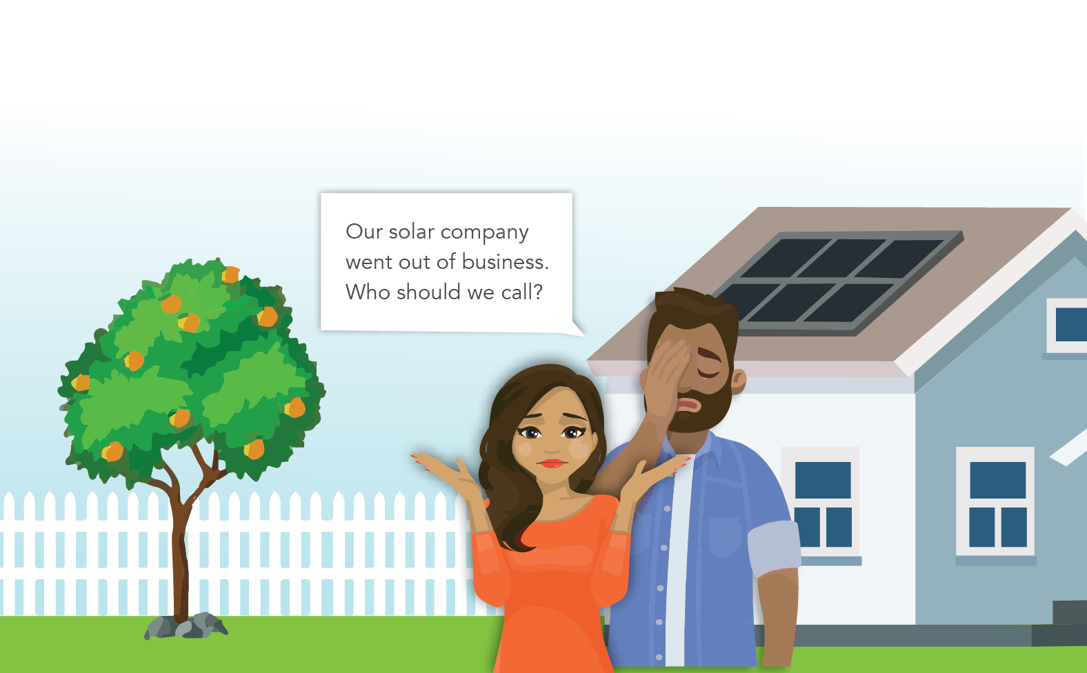 Customers need new solar installation company