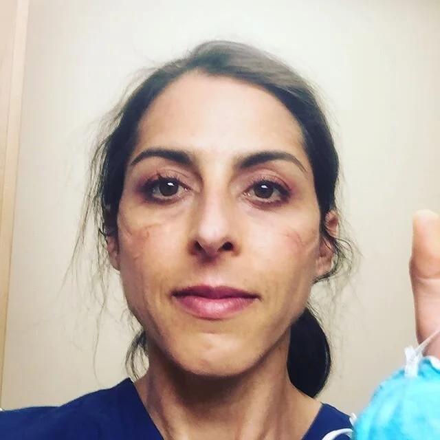 I am a patriot.  I wear a mask.

I am one of the fortunate health care workers who has access to one and I am grateful for it.  I wear it to protect my patients, colleagues, myself, and my family when I go home. 
I wear a cloth mask my mother made fo