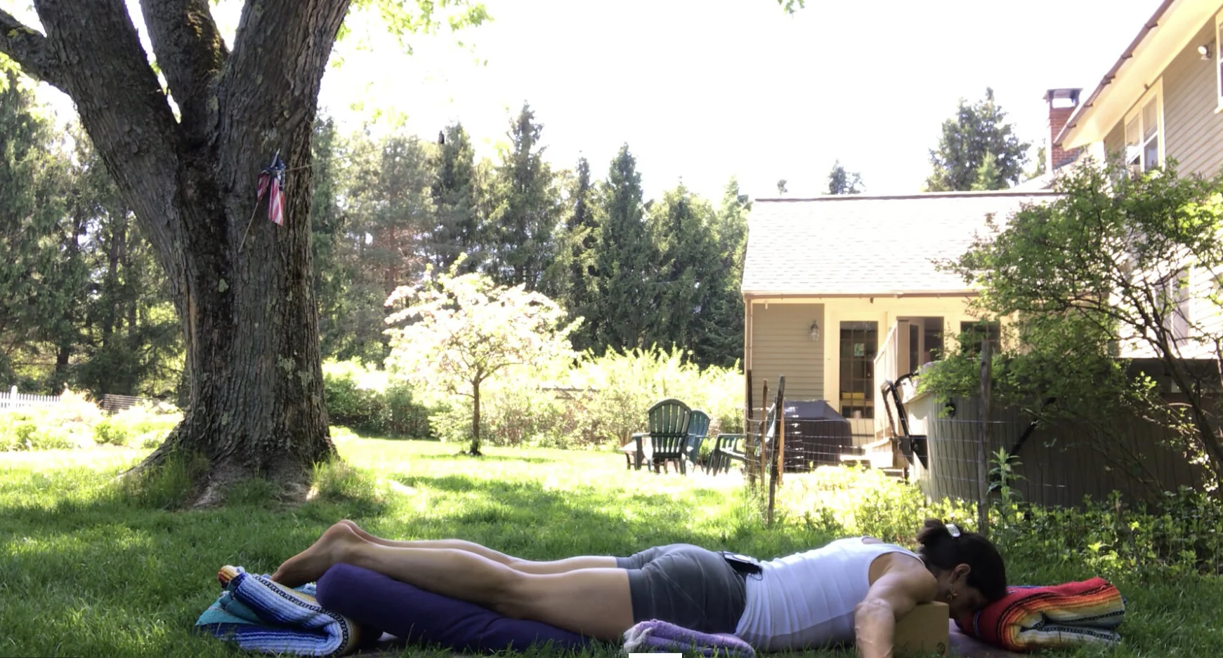 Prone Savasana