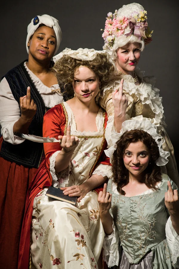 Promo Photo Shoot: The Revolutionists. Photo by Errich Petersen