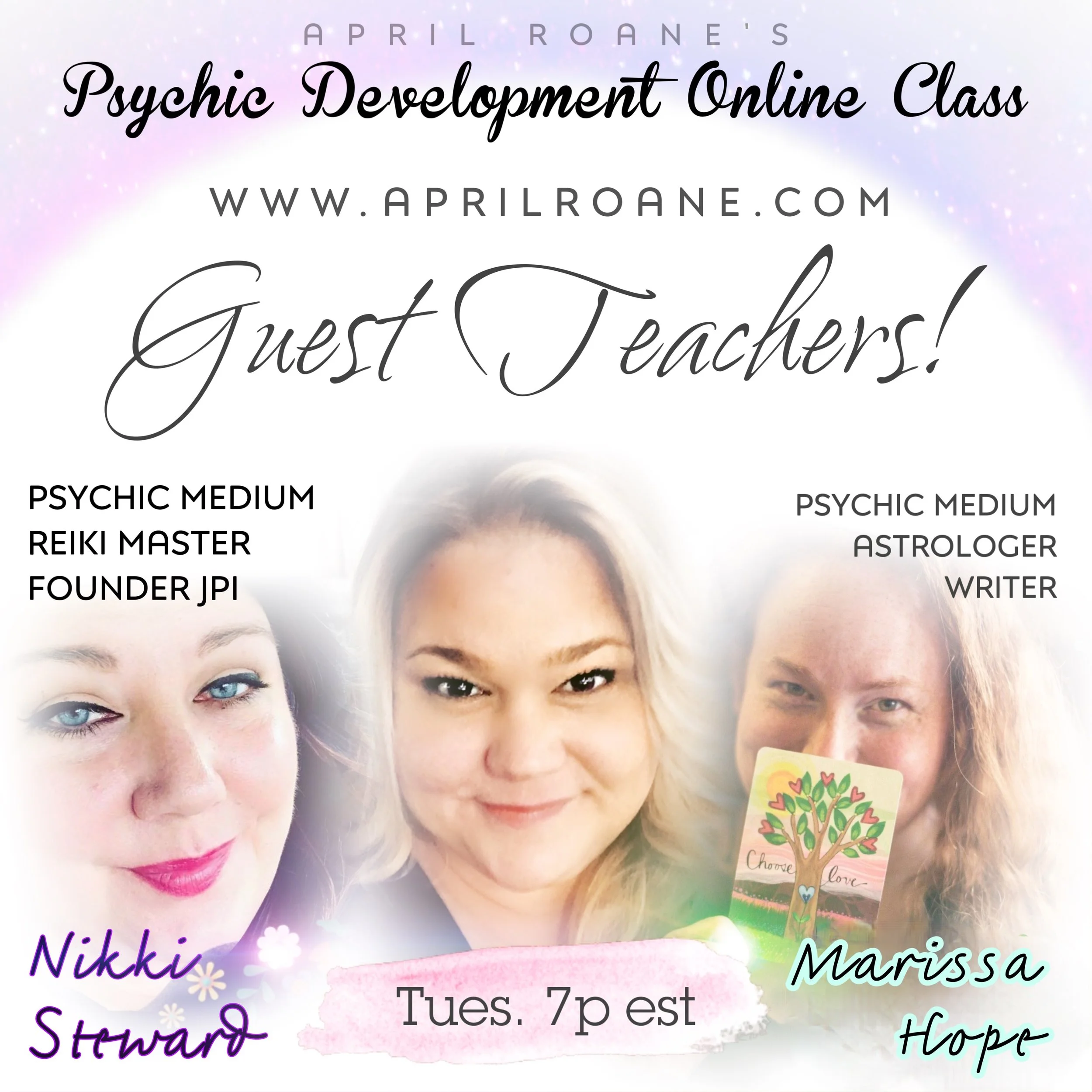 Guest Teacher - April Roane's Psychic Development Online Class 