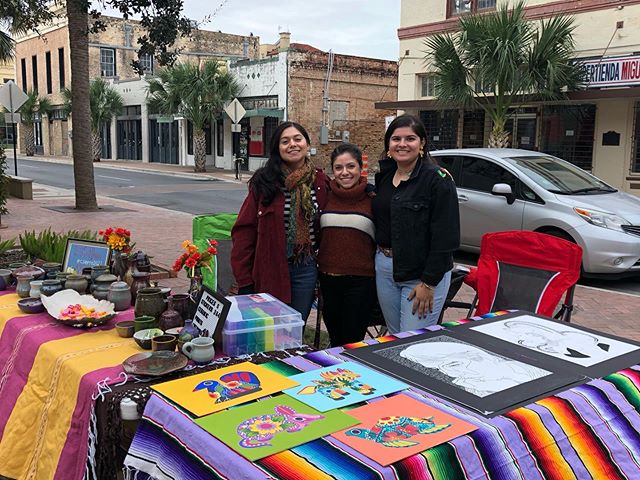 We’re set up at Market Square with some of our Taller de Permiso vendors.

Come by and support the launch of our mobile market, and enjoy the Día de los Muertos activities and celebration.