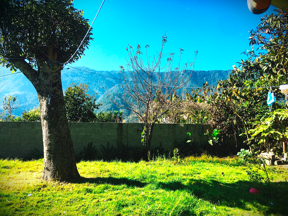 View of mountains in Quiche, Guatemala from women’s community center