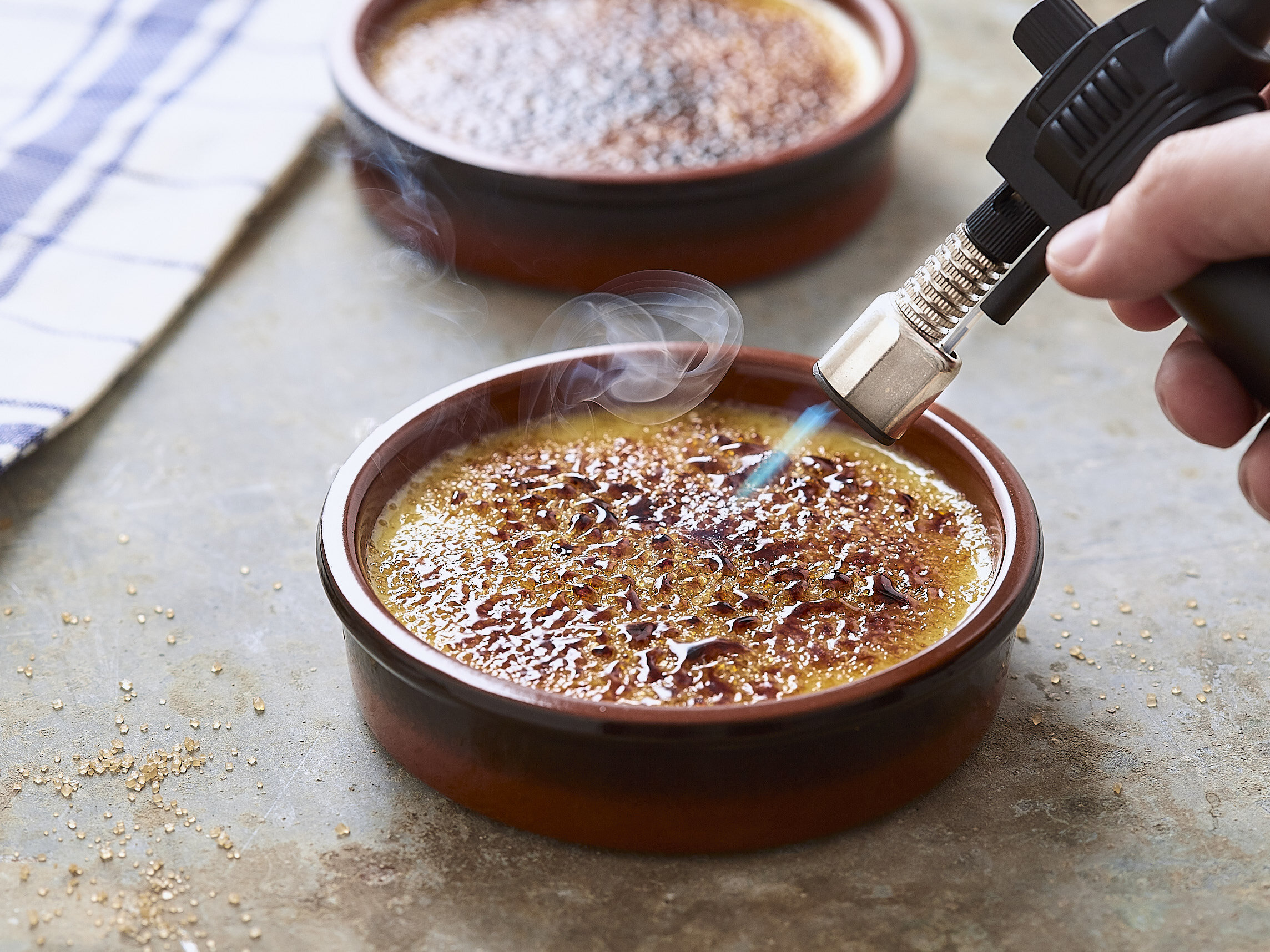 Smoking Creme Brulee