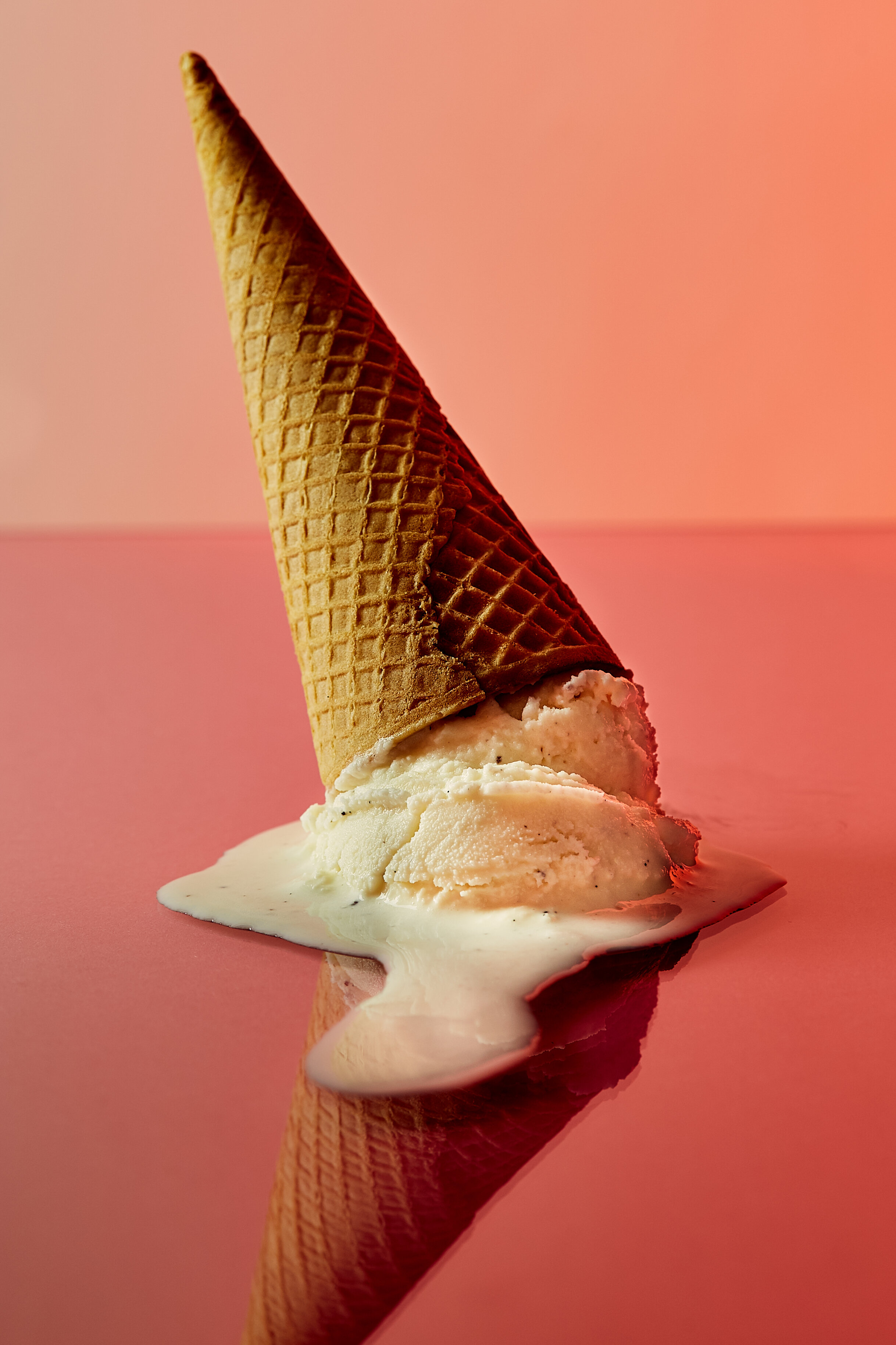 Spilled Ice Cream Cone