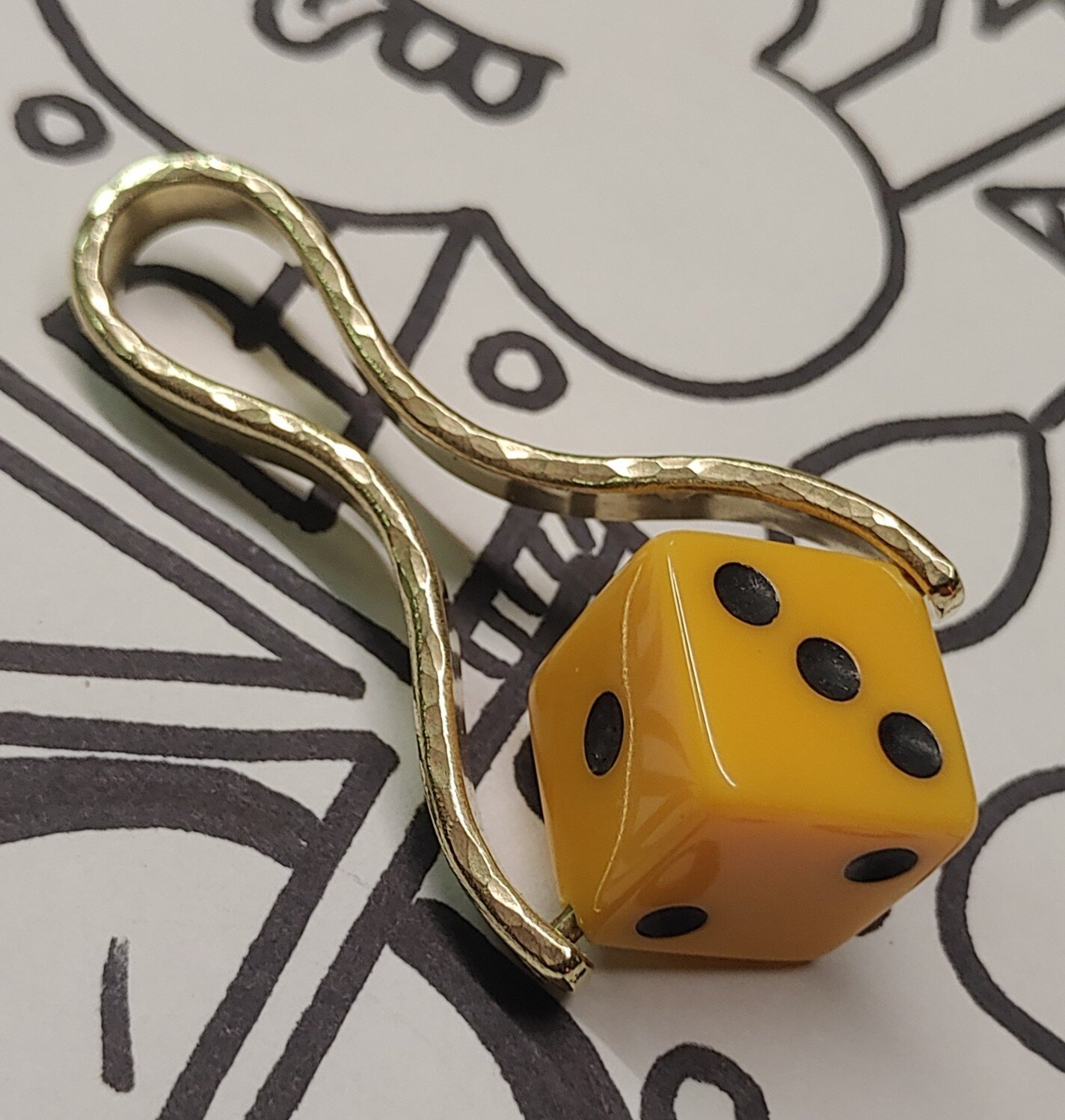 Dice Roller Keychain