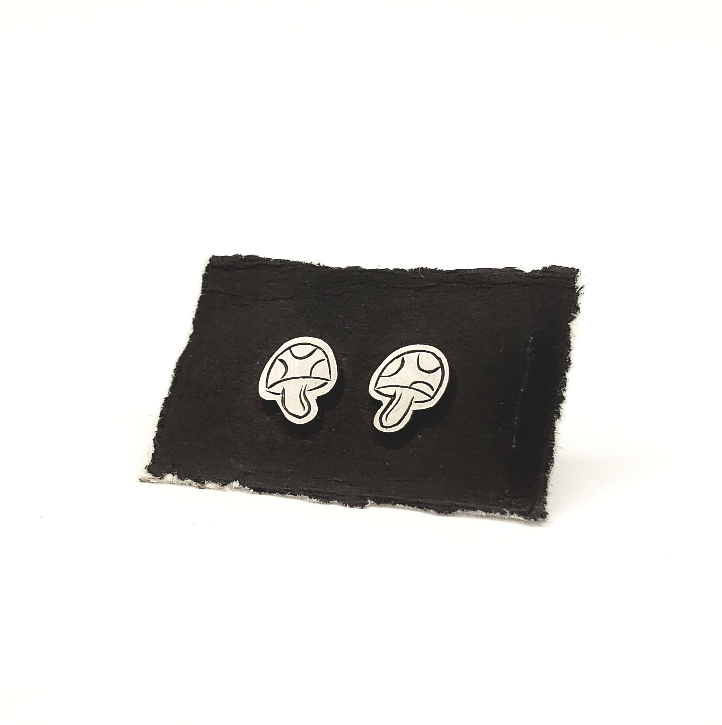 Silver Cap Studs