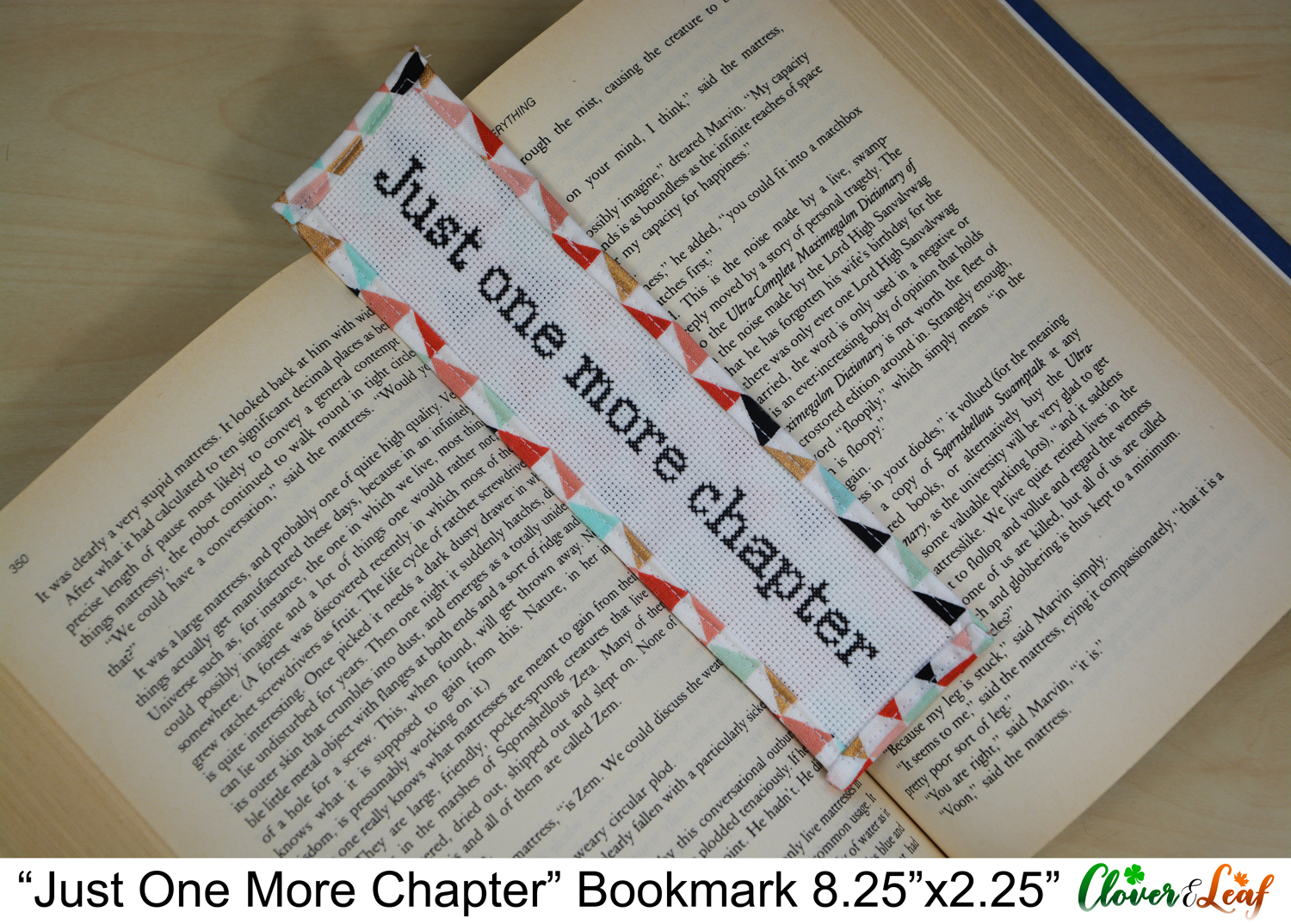 Book Stack Cross Stitch Pattern. One More Chapter, Booktok 