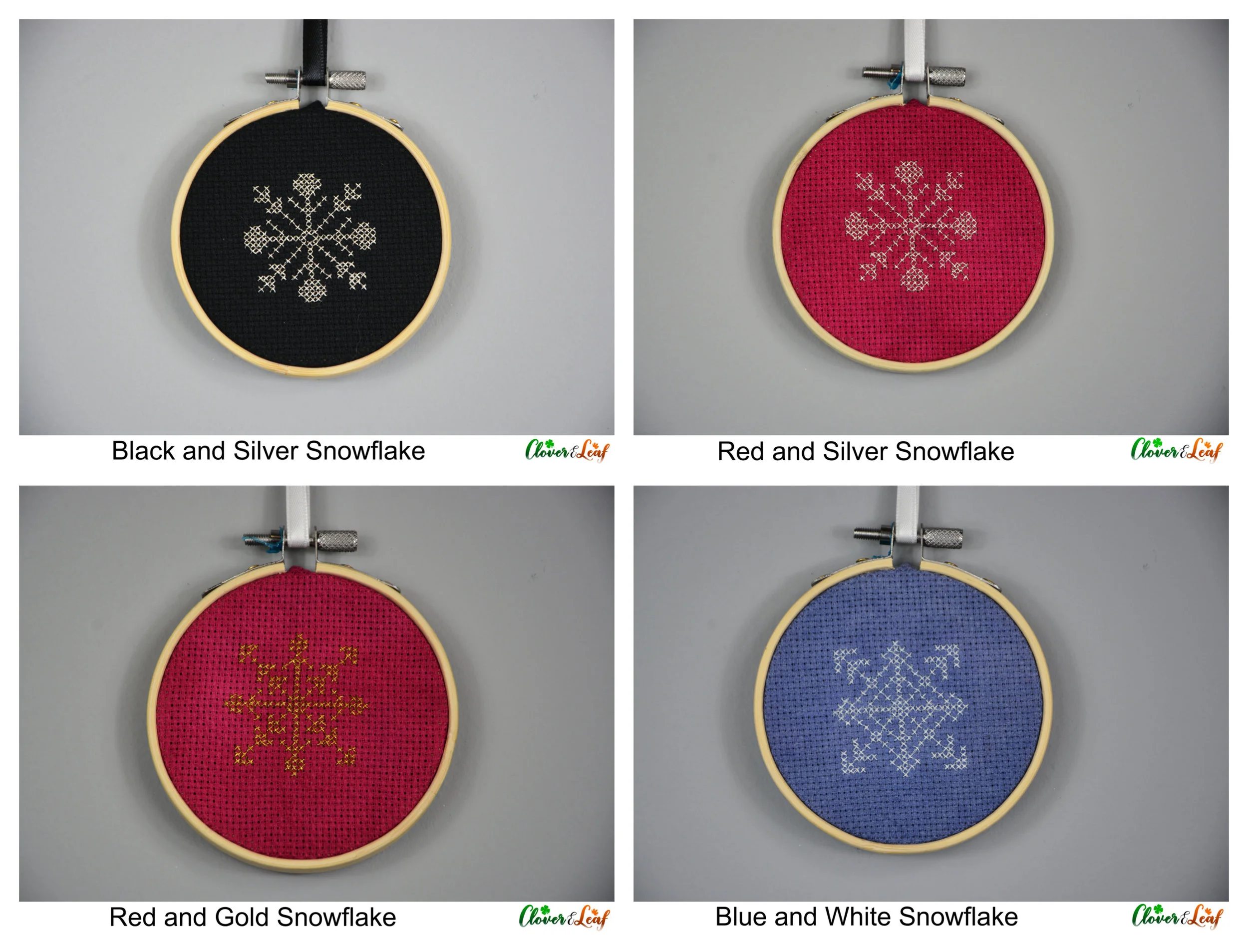 Small Snowflake Ornaments 