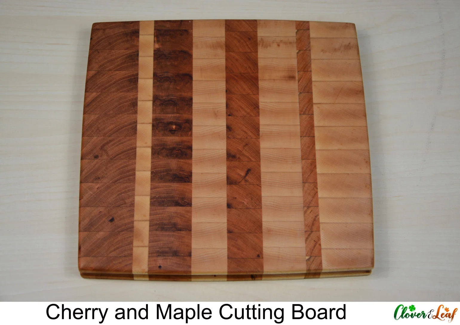 Cherry and Walnut Cutting Board From Above.jpg