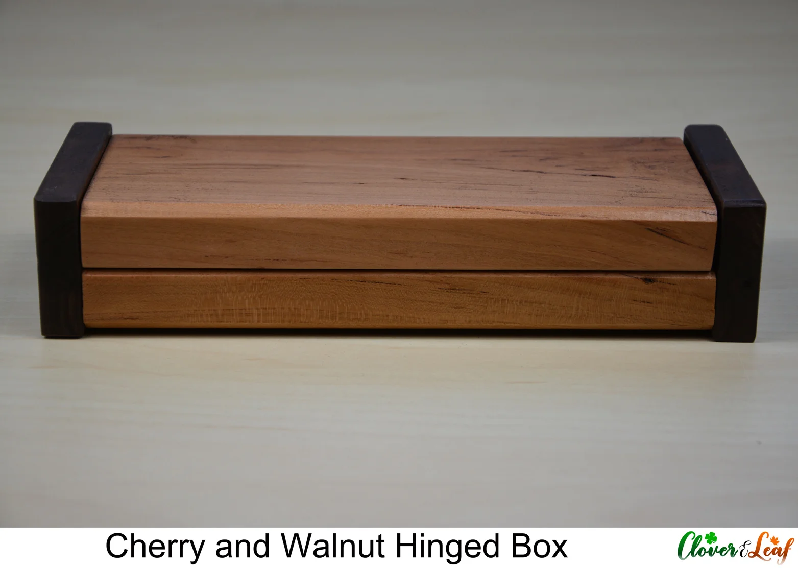 Cherry and Walnut Hinged Box Front.jpg