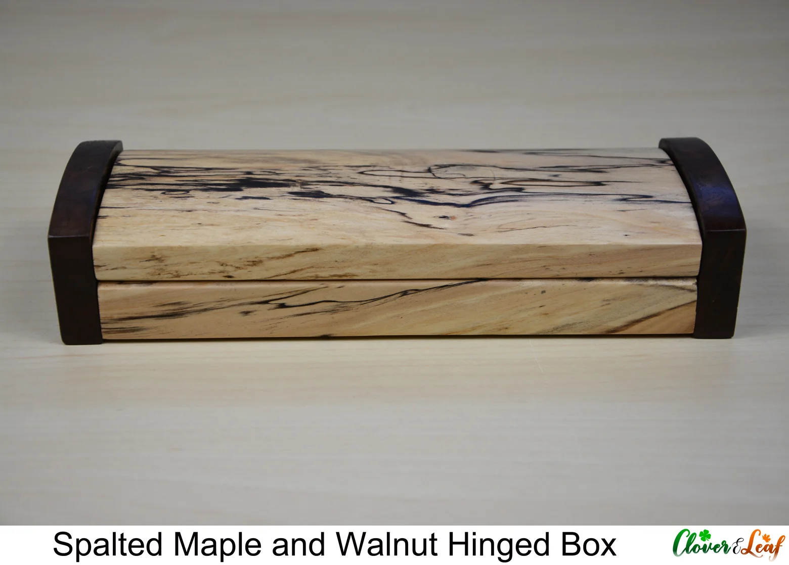 Spalted Maple and Walnut Curved Hinged Box Front.jpg