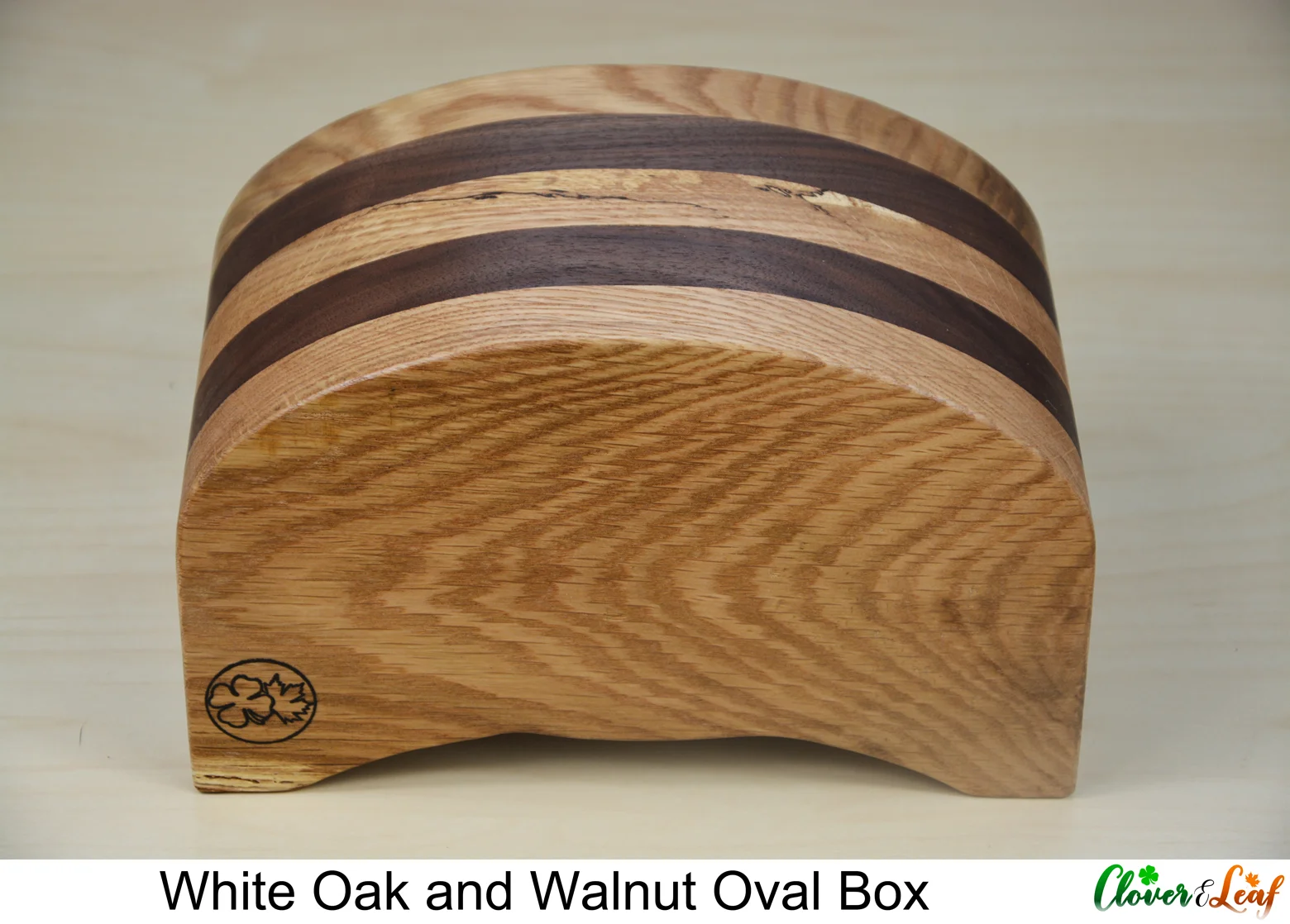 White Oak and Walnut Oval Box Back and Top.jpg
