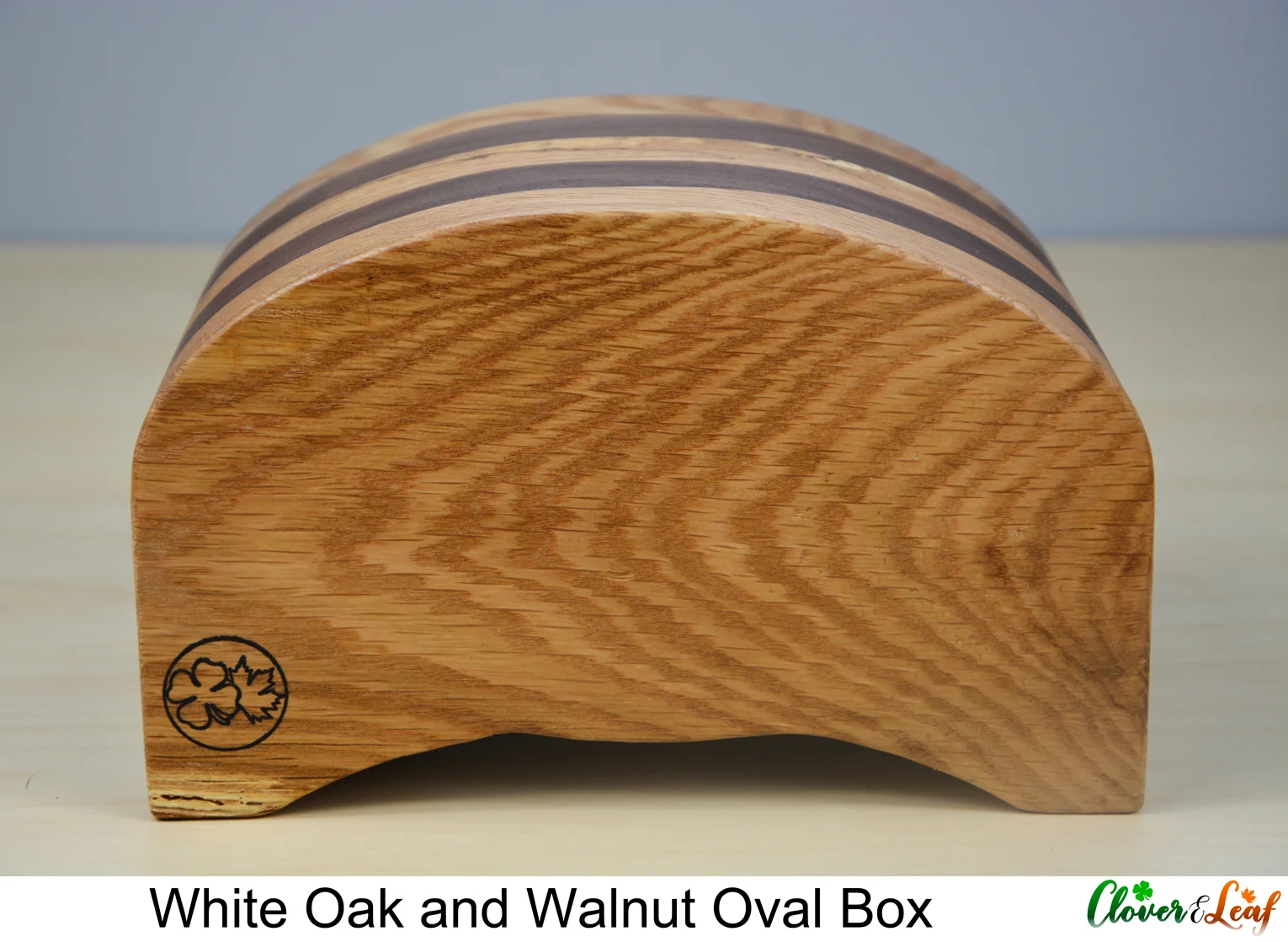 White Oak and Walnut Oval Box Back.jpg