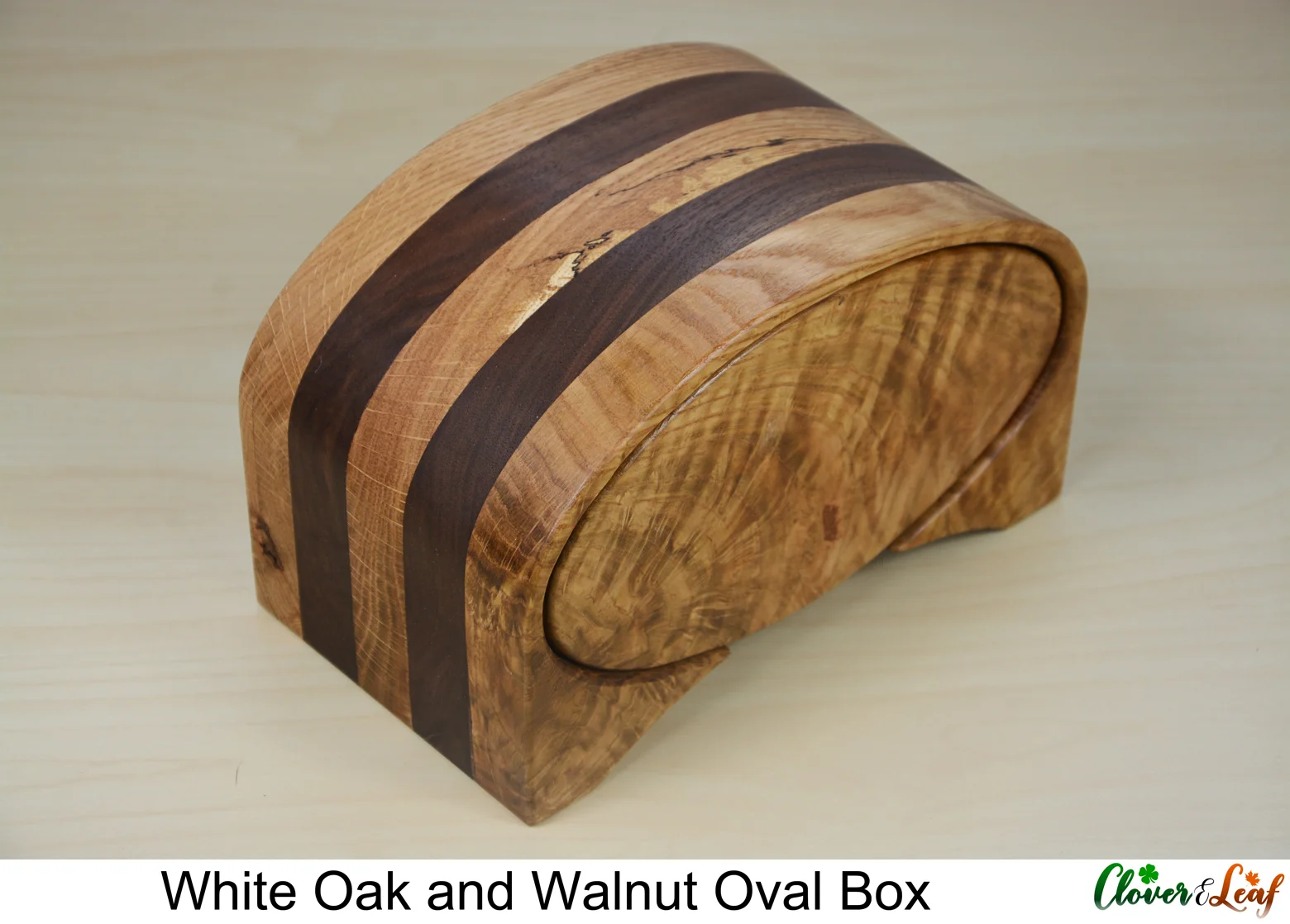 White Oak and Walnut Oval Box Diagonal 1.jpg