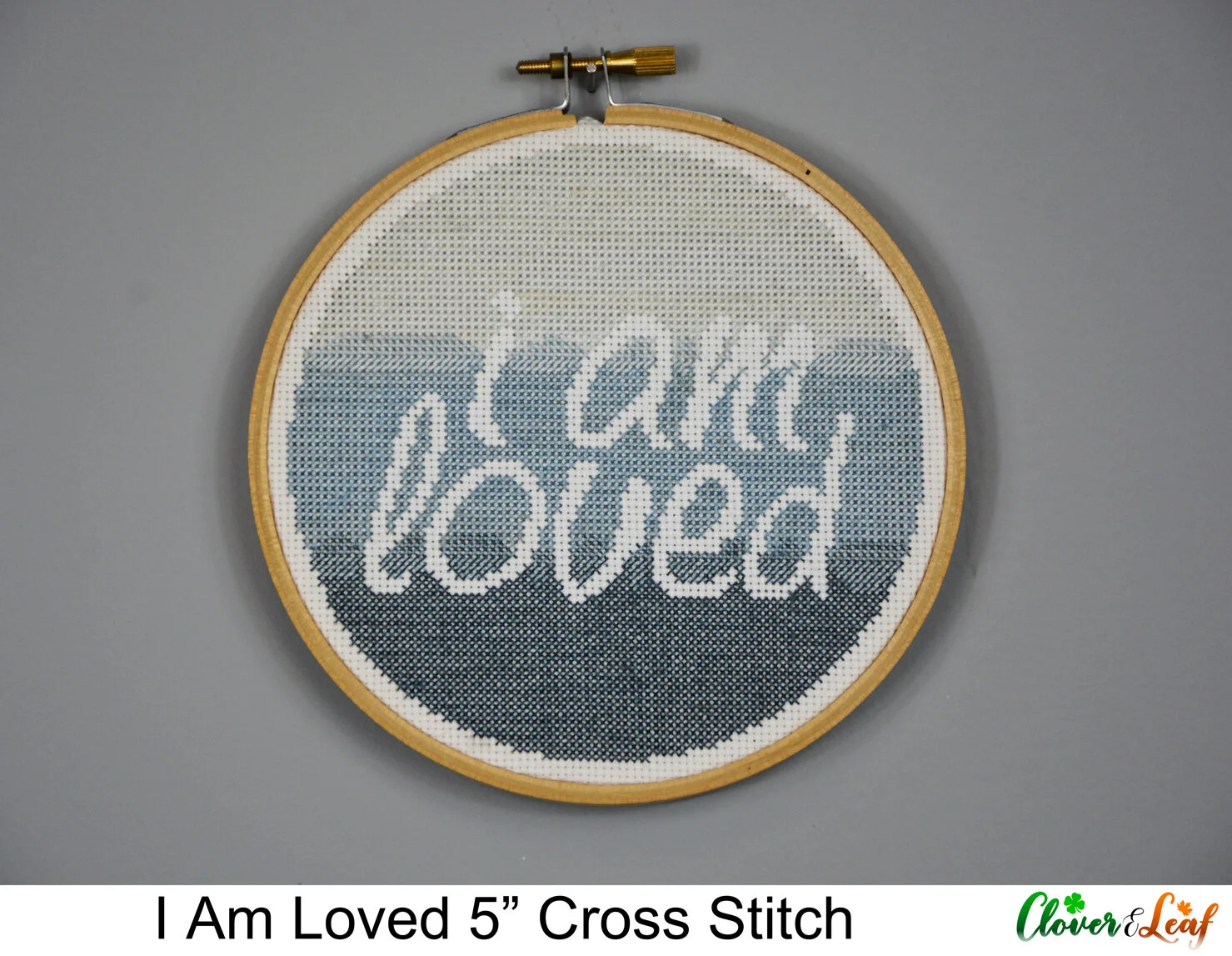 I Am Loved Cross Stitch 