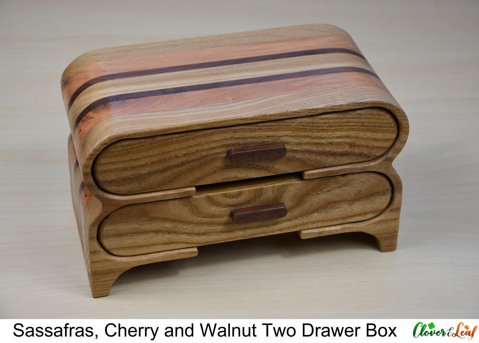 Two Drawer Box - Sassafras Cherry and Walnut.jpg