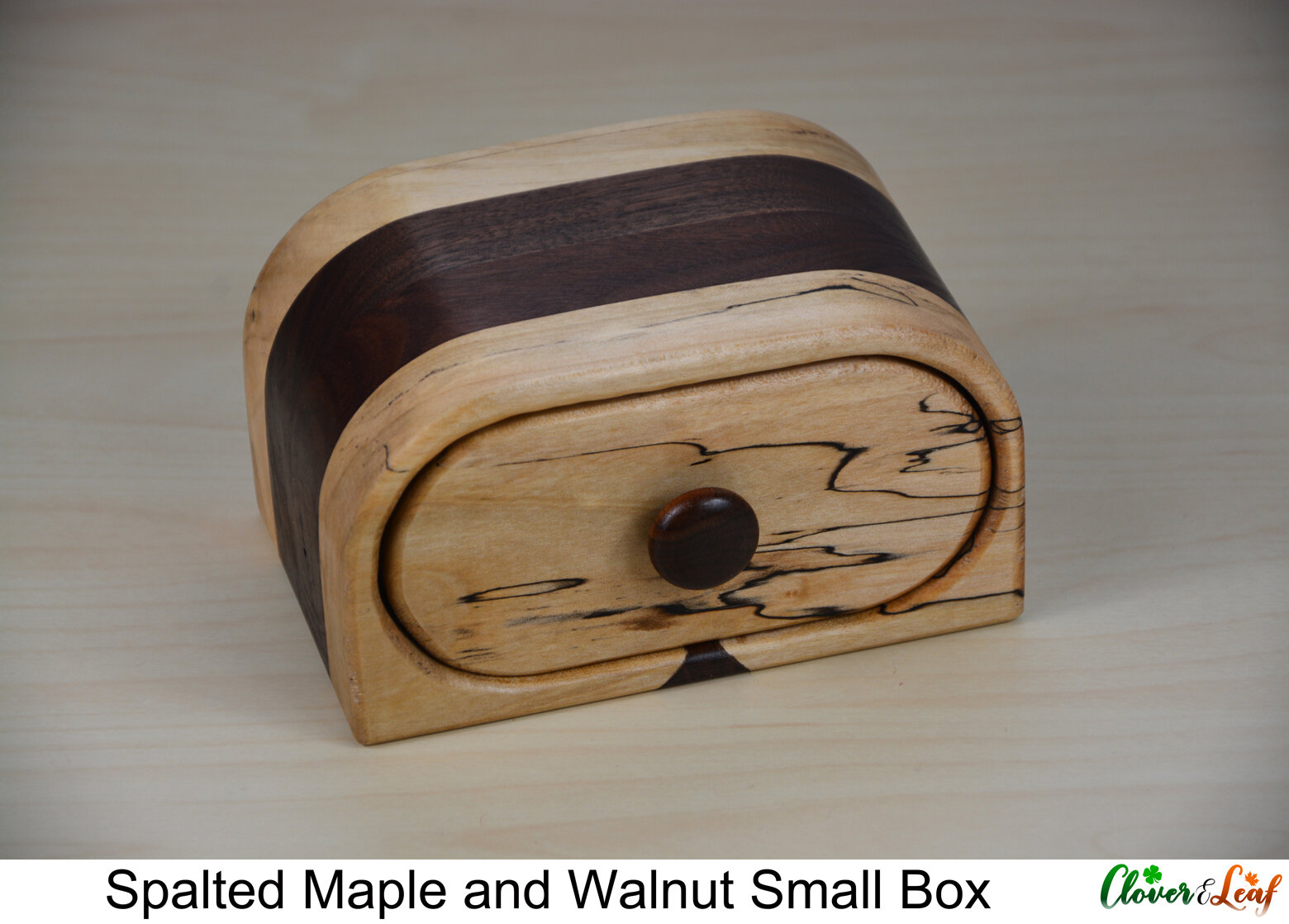Spalted Maple and Walnut Box with Square Corners Diagonal.jpg