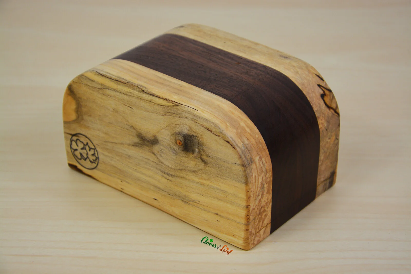 Spalted Maple and Walnut Small Box Diagonal 2.jpg