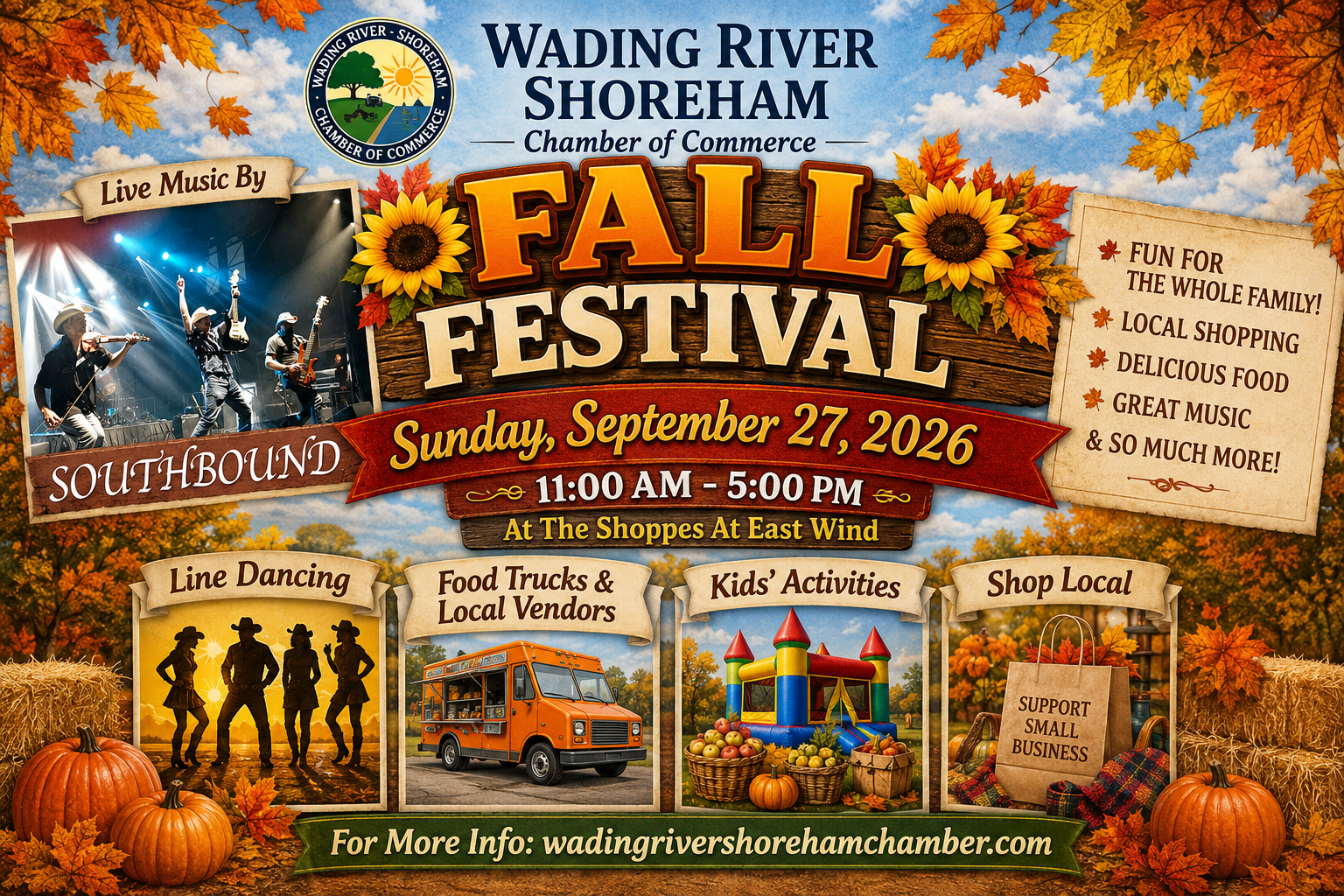 Wading River Shoreham Chamber of Commerce Fall Festival