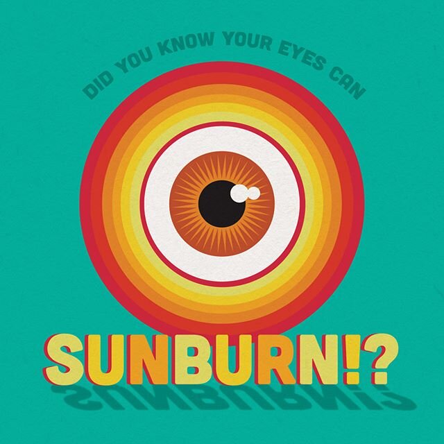 Your eyes can get sunburnt! So in honor of National Sunglasses Day here's your reminder to wear your sunglasses on sunny days 😎 #sperbeckdental #wearyoursunglasses #protectyoureyes #nationalsunglassesday