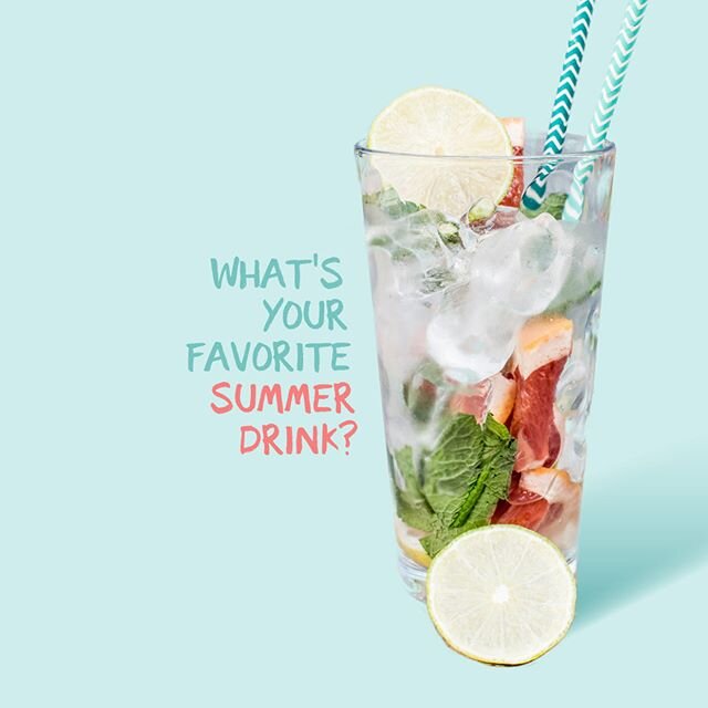 We are in need of some suggestions for a delicious summer drink! Comment below with the drink you've been sippin' on this summer! #sperbeckdental #favoritedrink