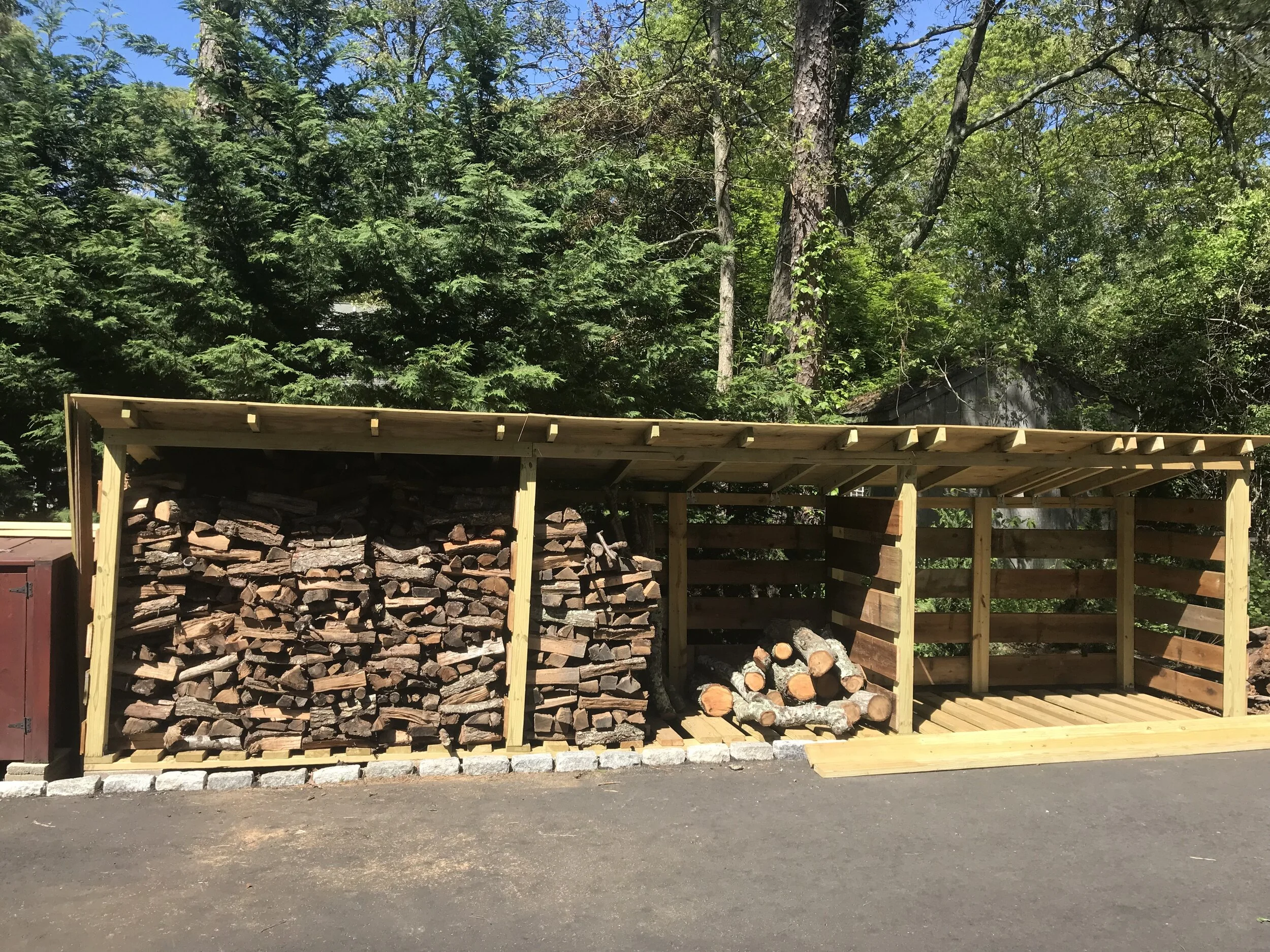 Firewood sheds