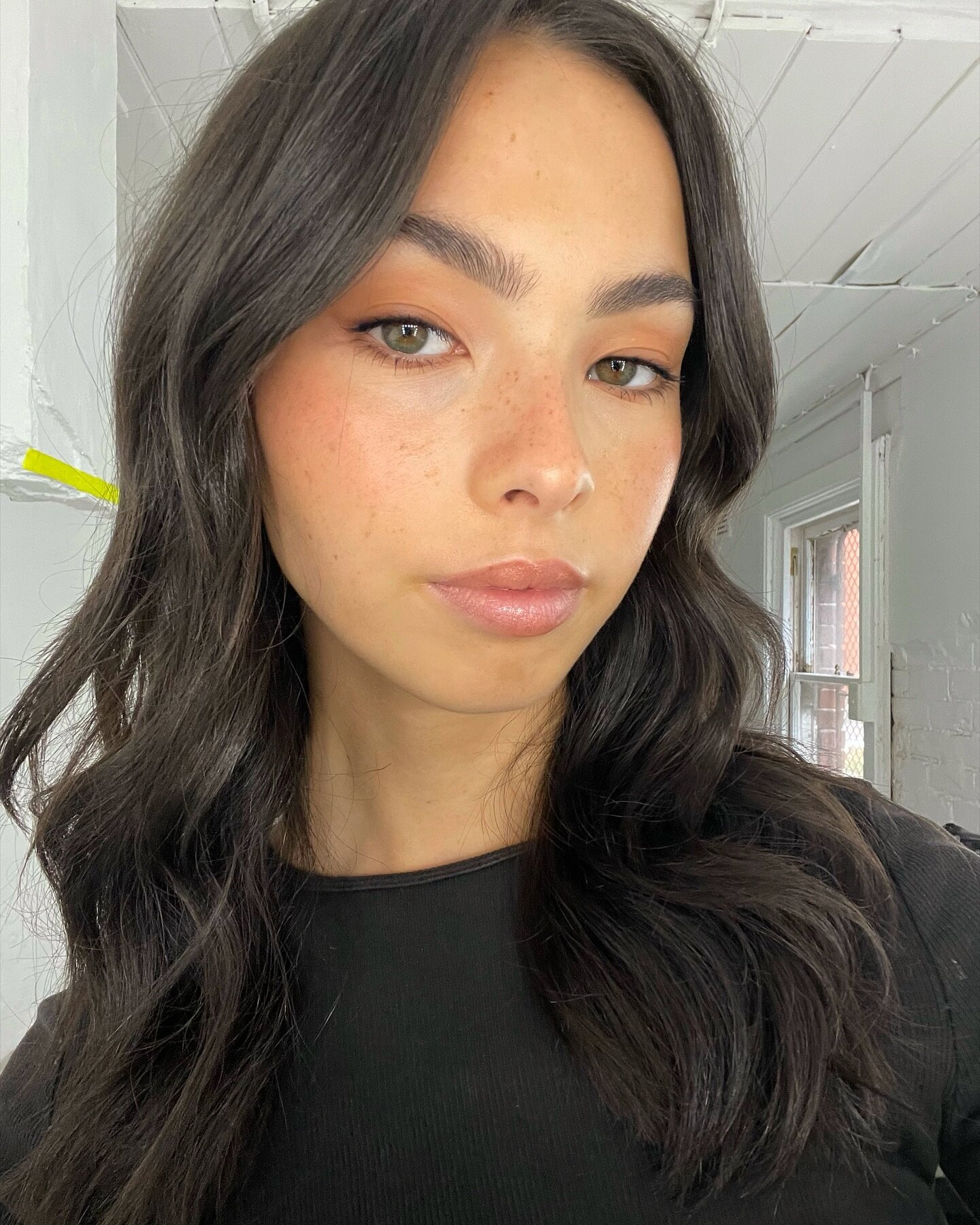 The beautiful and fresh @allicoee 💕

Using 
Hair @oribe Matte Waves Texture Lotion, Dry Texturizing Spray, Superfine Hair Spray 

Makeup 
Skin @rationale #2 The Creme &amp; The Instant Radiance Mist
Foundation @armanibeauty Luminous Silk foundation
