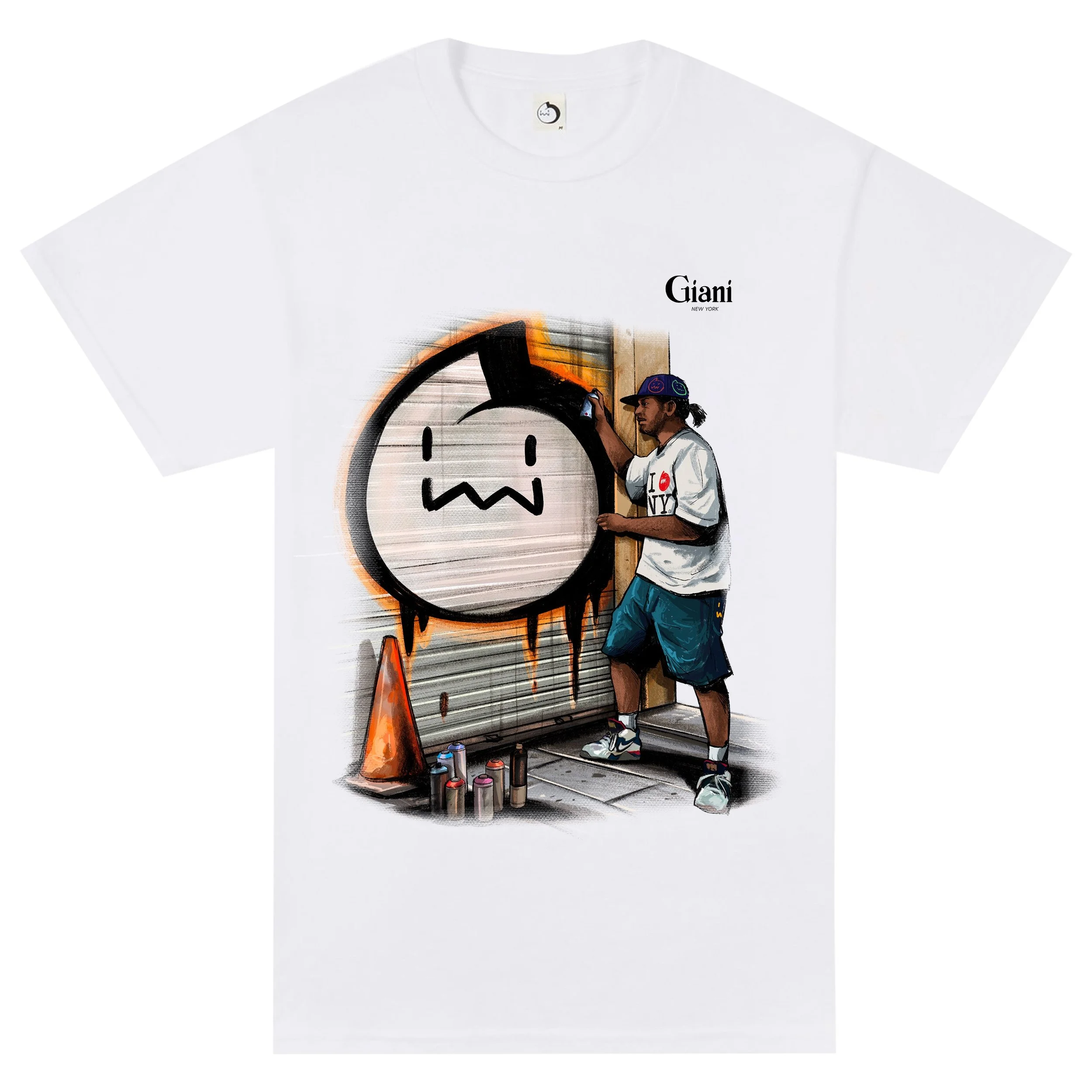 Graffiti Tee (White)