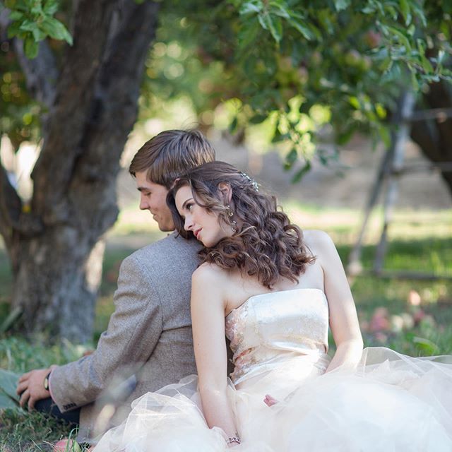 &ldquo;Don&rsquo;t sit under the Apple Tree with anyone else but me&rdquo; Photo: @laurianafortuna Model: @girl_ofthe_glen Hair &amp; Makeup @xcorixd Custom Gown: @cherie.weddings Venue: Private Estate #applepickingseason #applewedding #appleorchardw