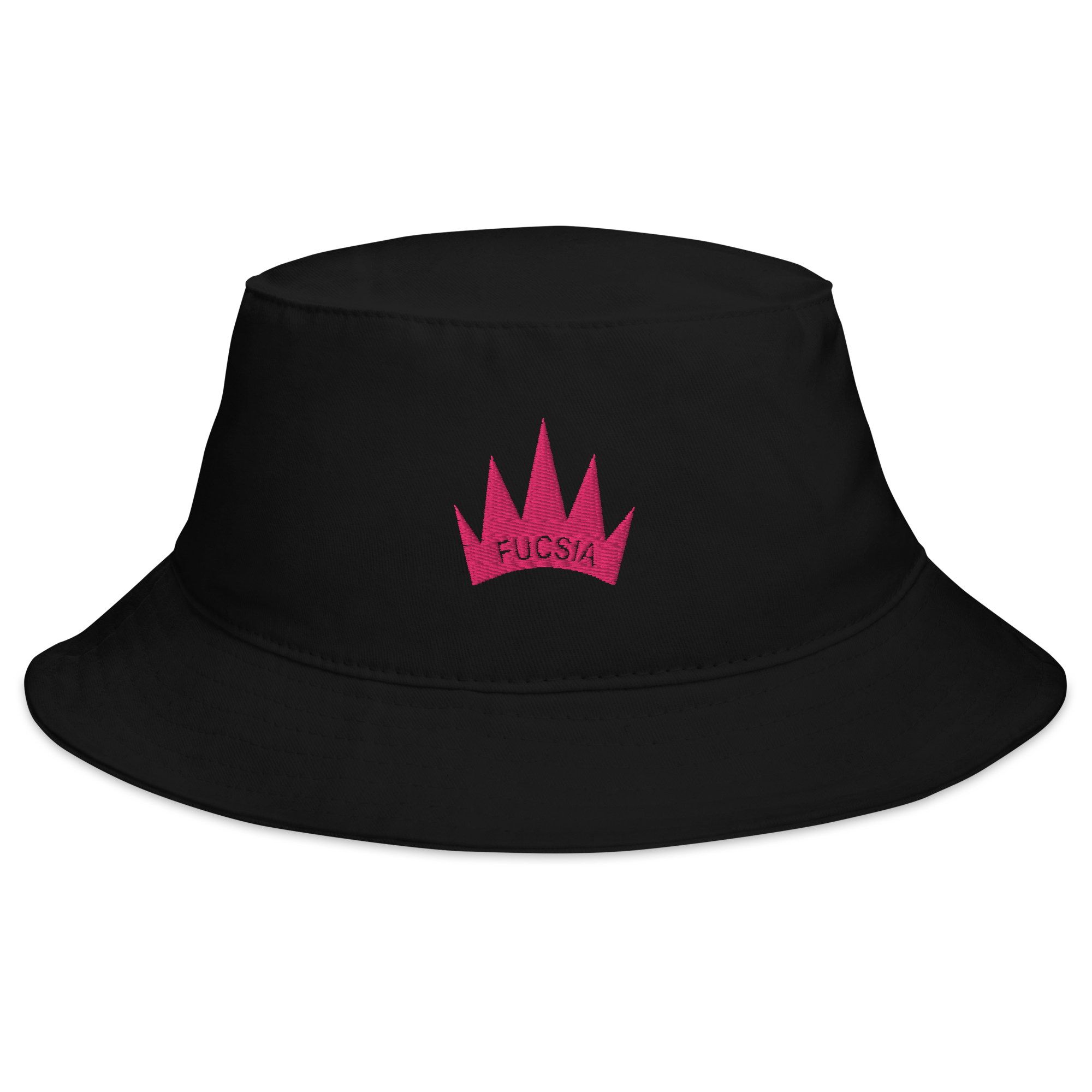 Fucsia Crown Bucket Hat