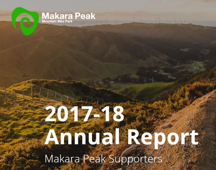 2017-18 Makara Peak Supporters Annual Report released
