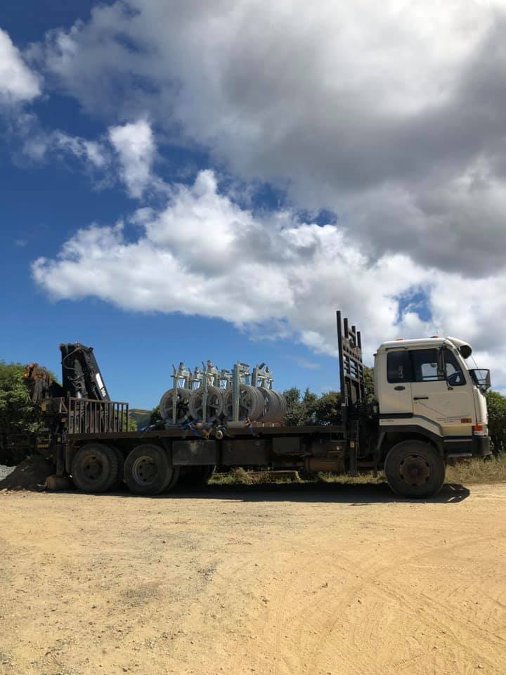 Look out for Transpower vehicles in the park
