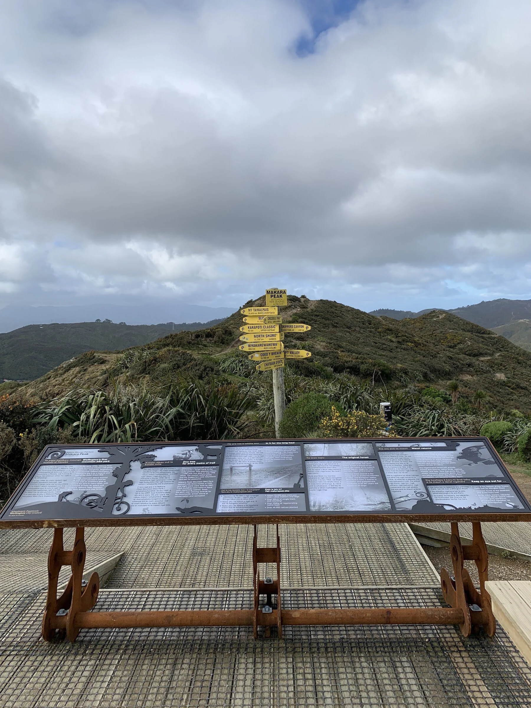 Summit information panels blessed and unveiled
