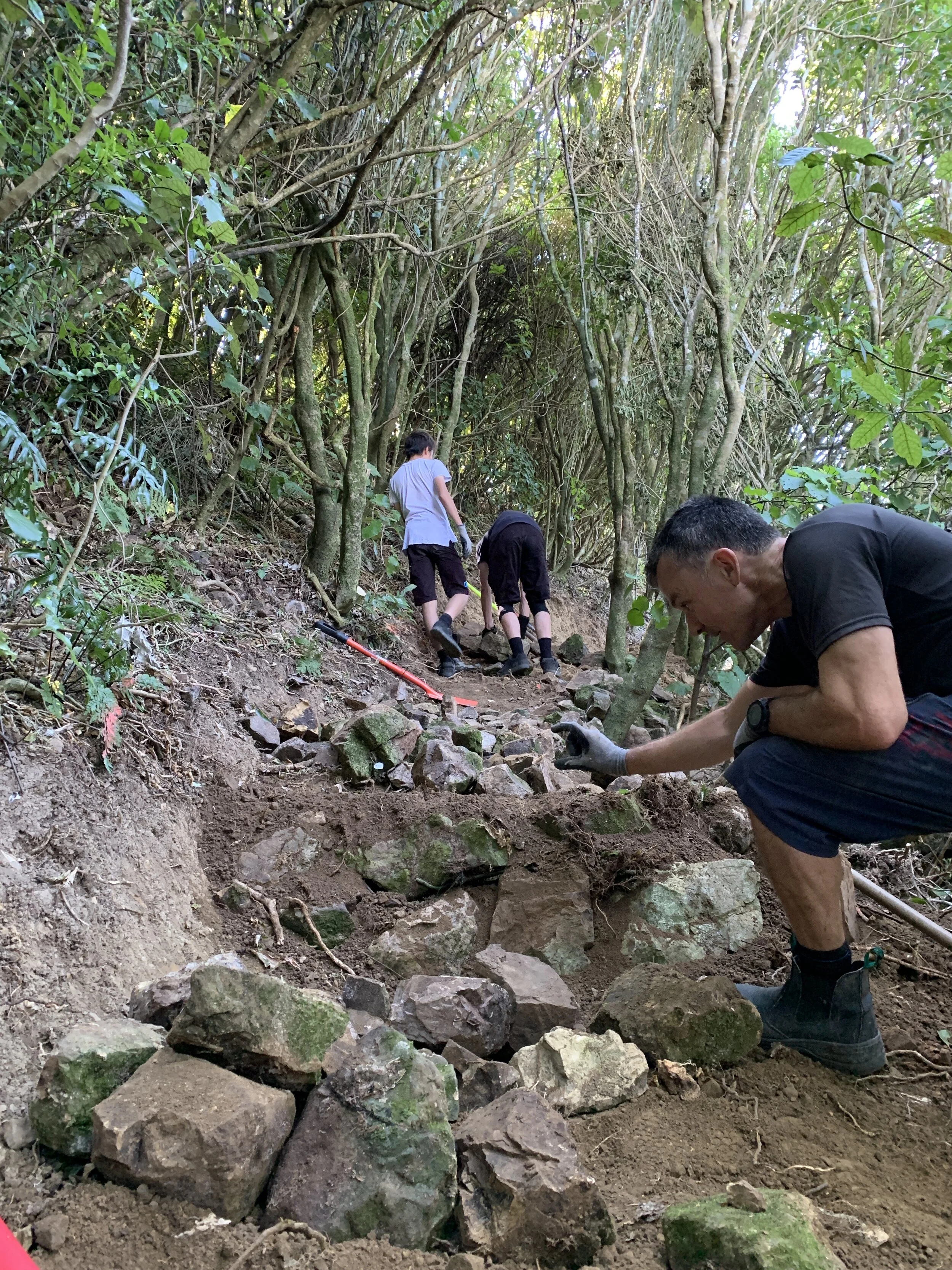 North Face to Starfish Dig Days