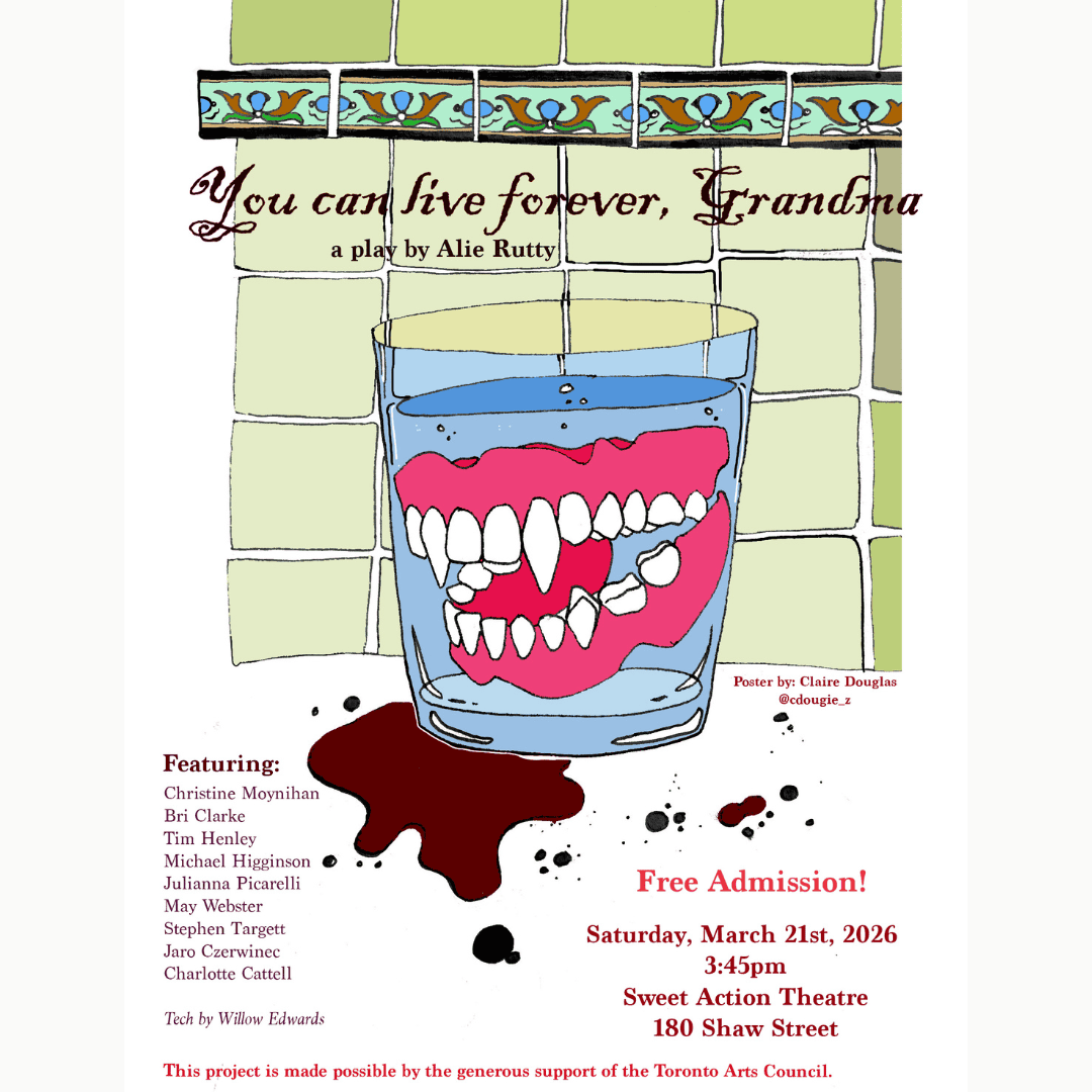 You can Live Forever, Grandma - A Work In Progress Live Reading