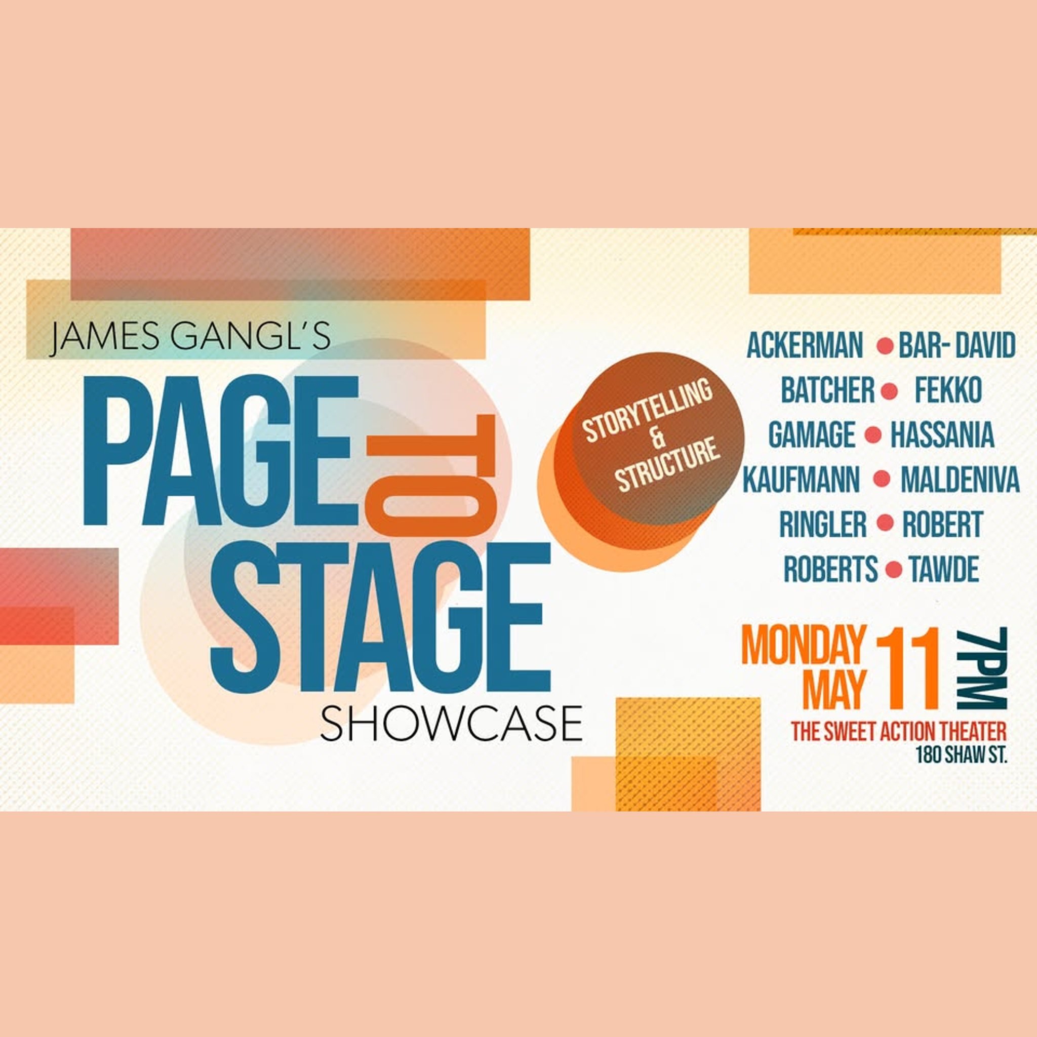 Page to Stage Showcase