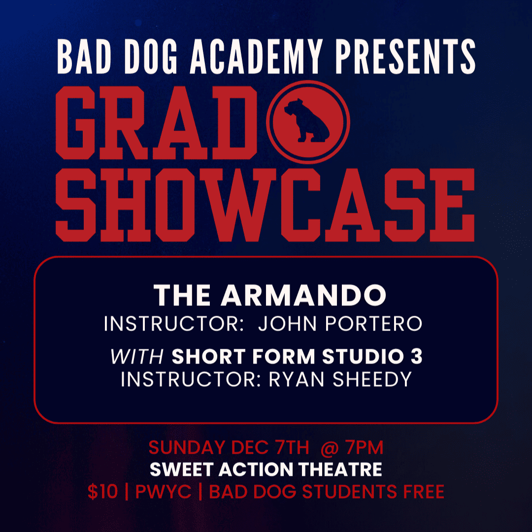 Bad Dog Grad Showcase: The Armando