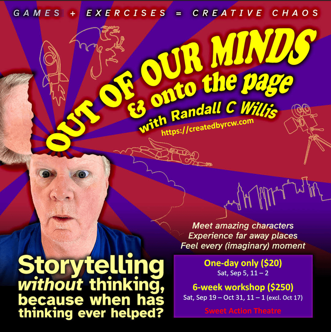 Out of Our Minds and Onto the Page