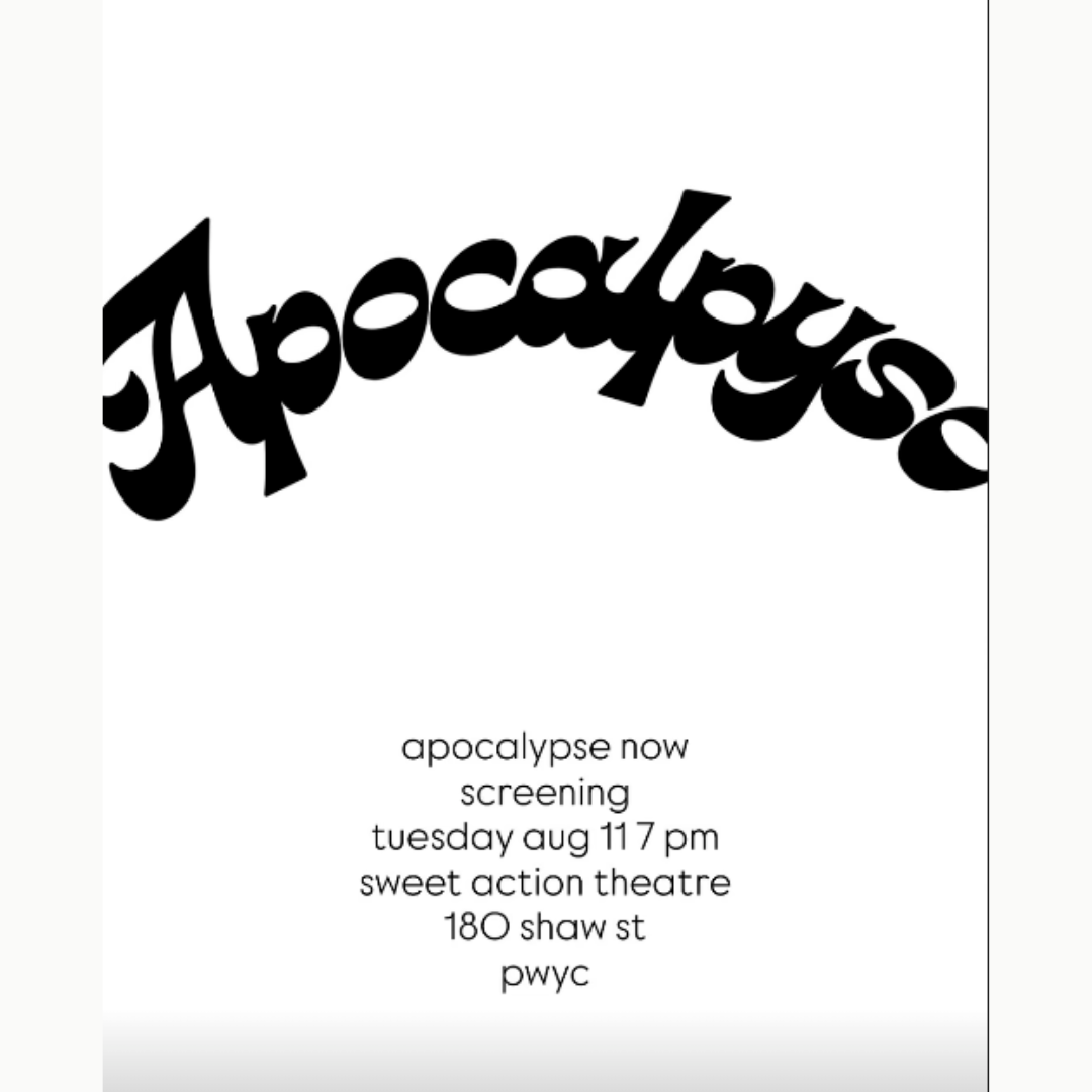 Apocalypse Now Screening
