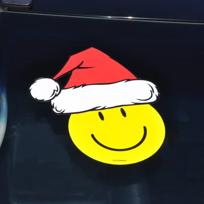 Holiday Decal Santa Hat — Independent Dealer Solutions