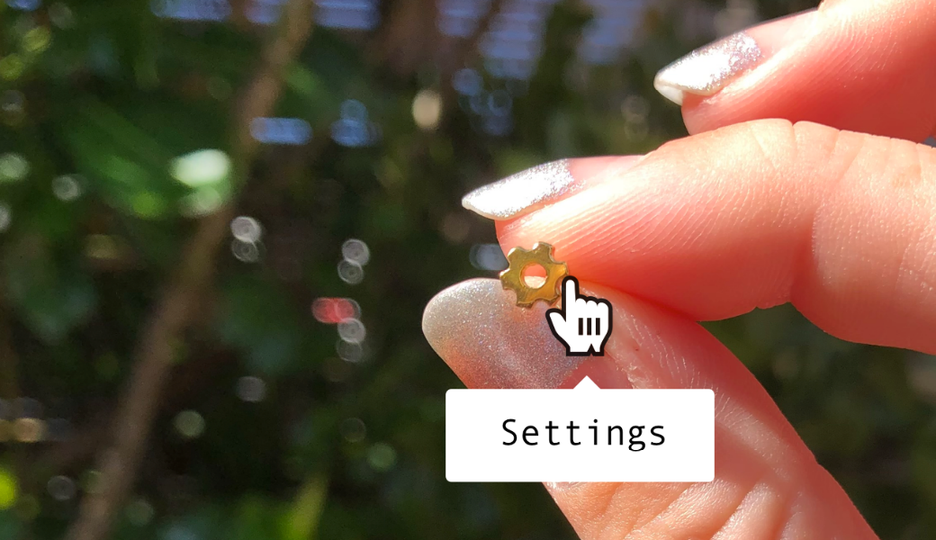 HIJ creation - a “Settings” cog design