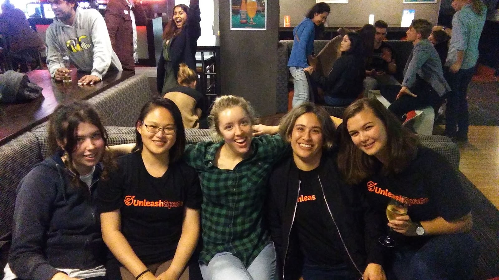 Charlotte and the Unleash Space team
