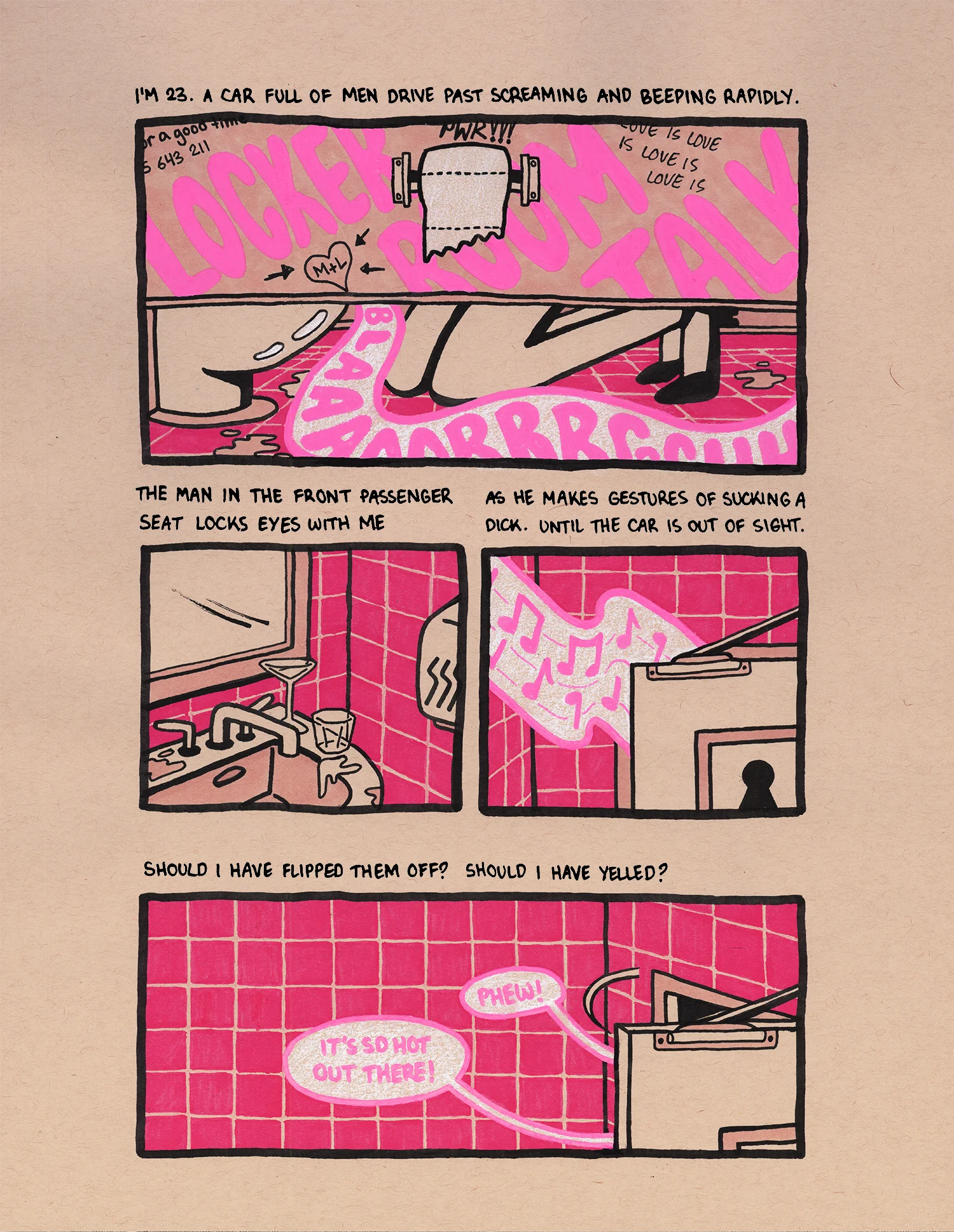 Locker Room Talk (Mini-Comic) 1 of 4