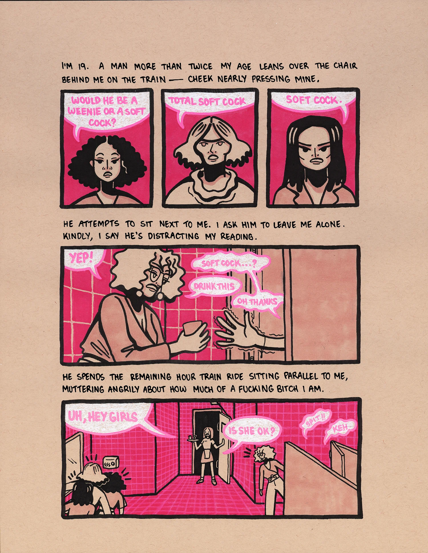 Locker Room Talk (Mini-Comic) 3 of 4